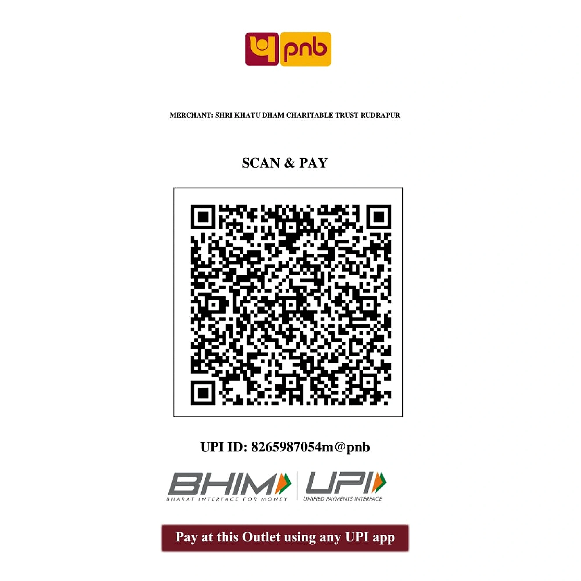 Donation QR Code